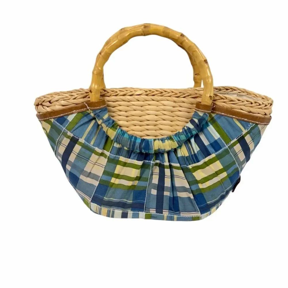 Caribbean Joe WickerโStraw Purse
